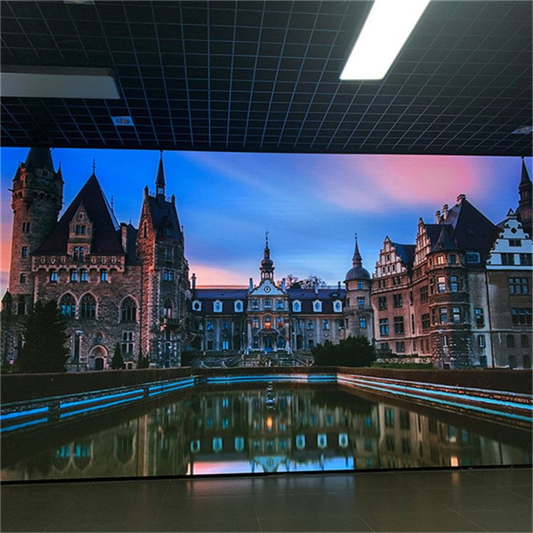 土默特室内P2.0全彩显示屏